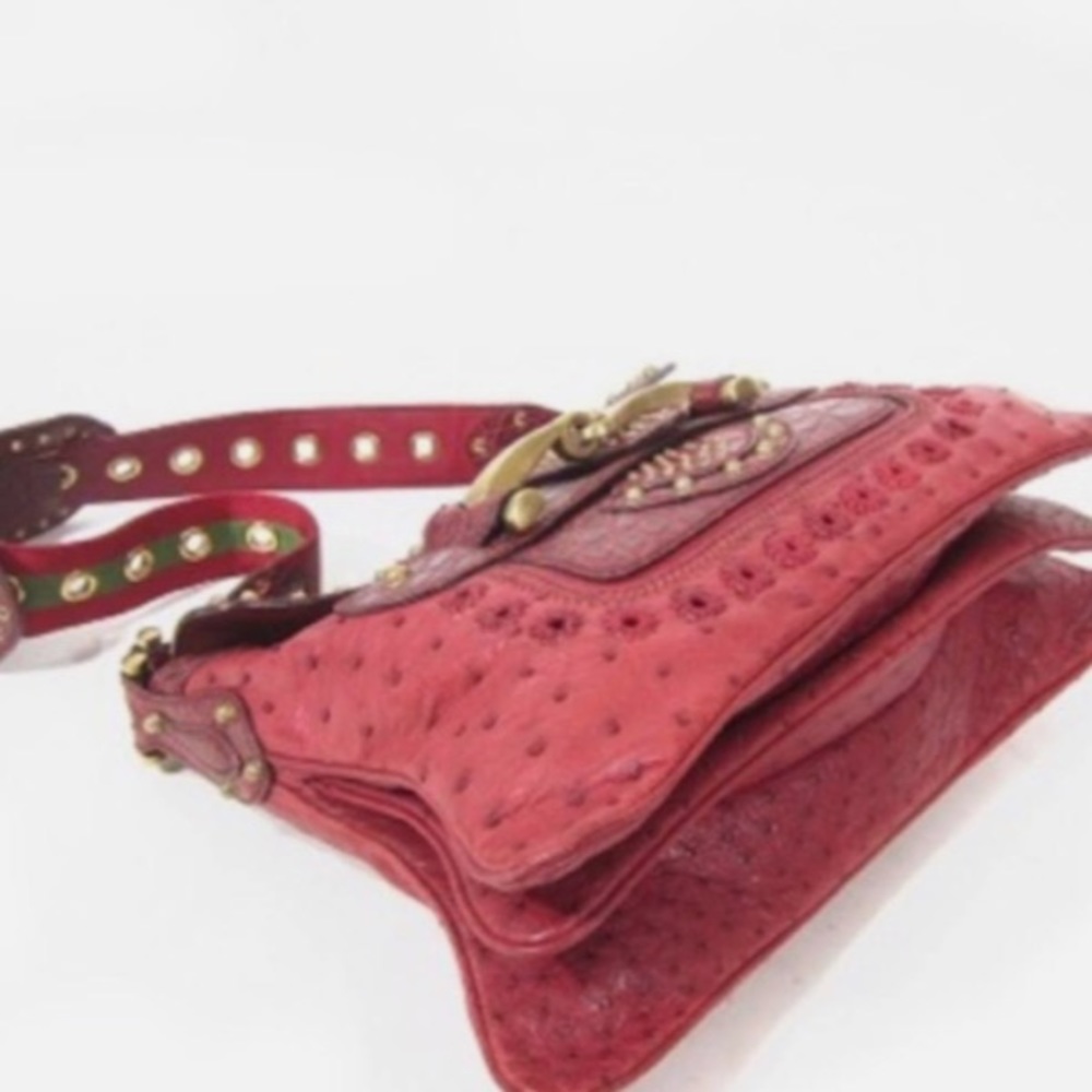 Vintage Ostrich Gucci Handbag
